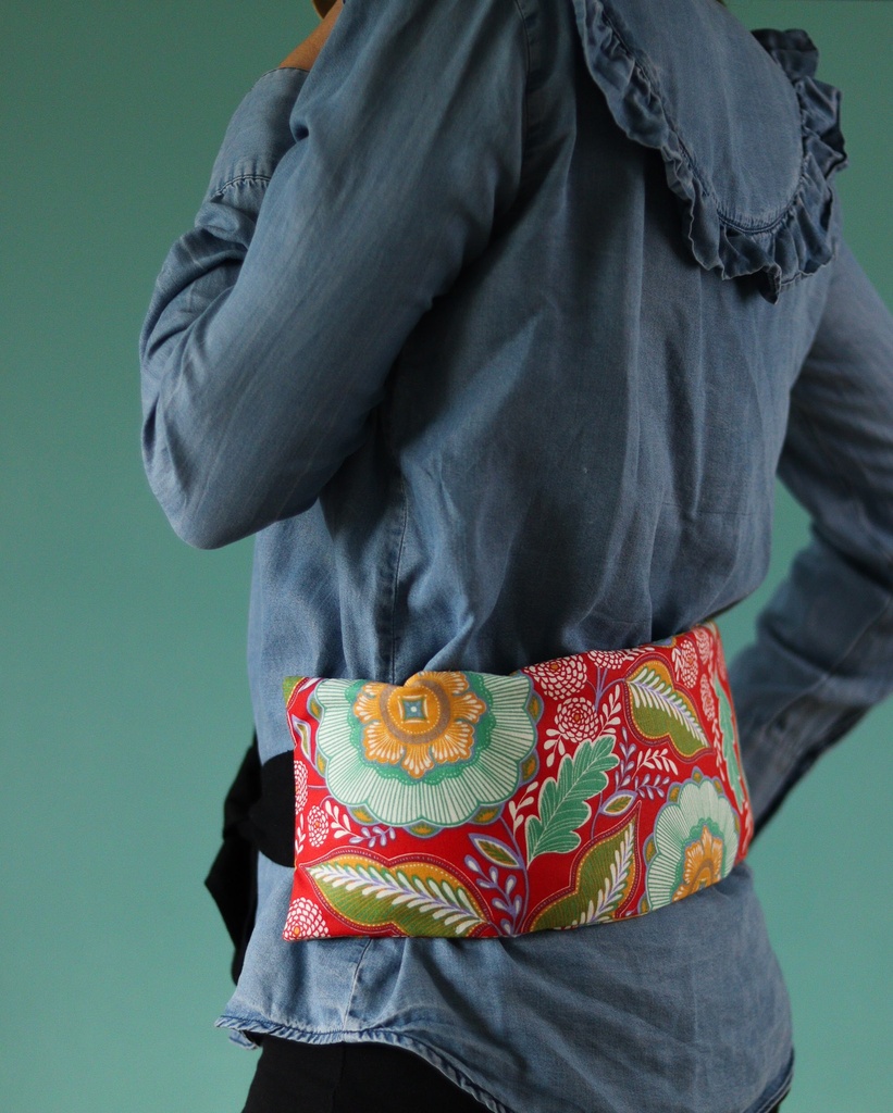 Ceinture chauffante graine de lin sale